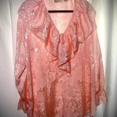 Victoria’s Secret Vintage Coquette Poet Blouse - image 1