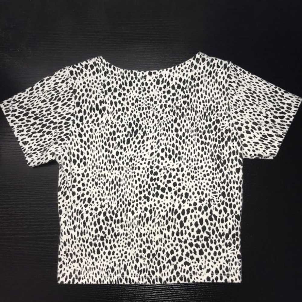 Brandy Melville Cheetah Print Amara Short Sleeve … - image 3