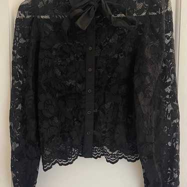 DOLAN Sheer Lace Blouse - image 1