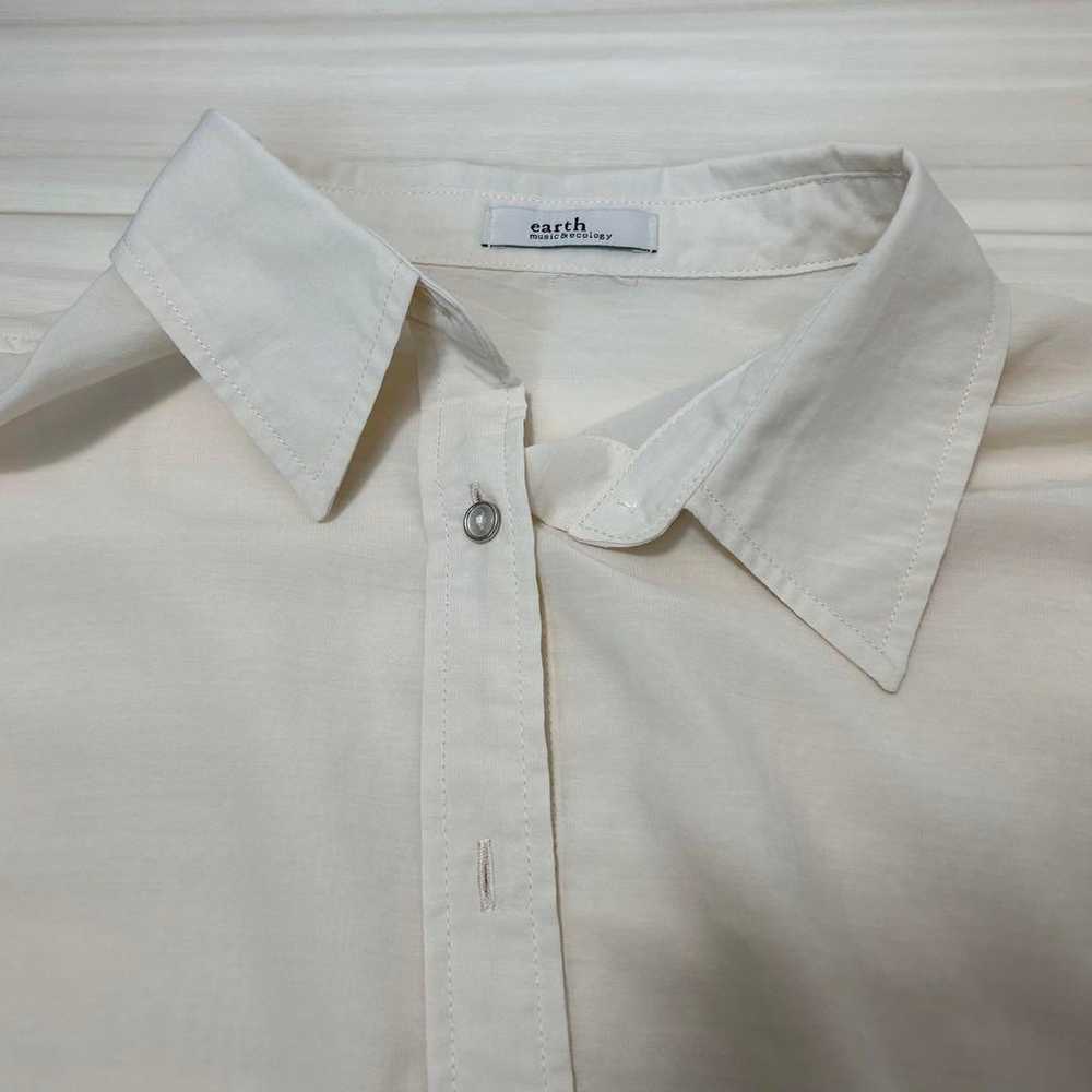 earth blouse white - image 2