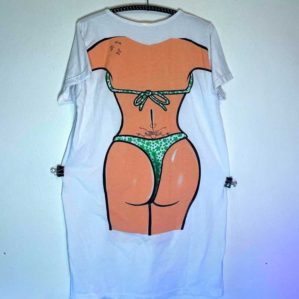 ✨ BIKINI BODY TOP BIKINI BODY COVERUP VINTAGE LIM… - image 2