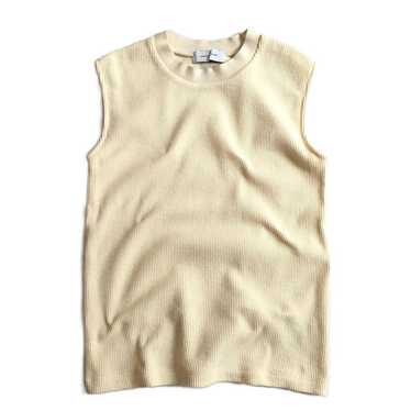 ADAM ET ROPE vintage cotton waffle tank