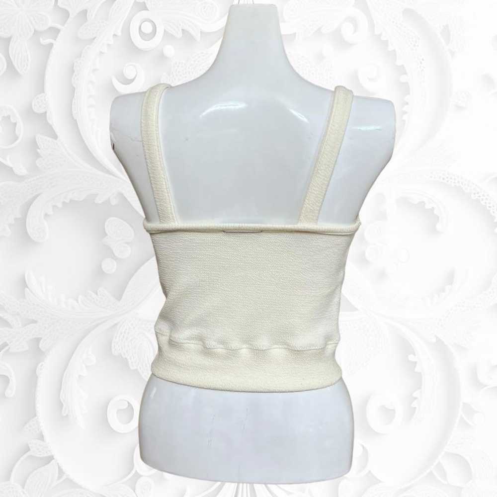 ROSE BUD Rose Bud Bustier Korean Fashion Ivory F … - image 5