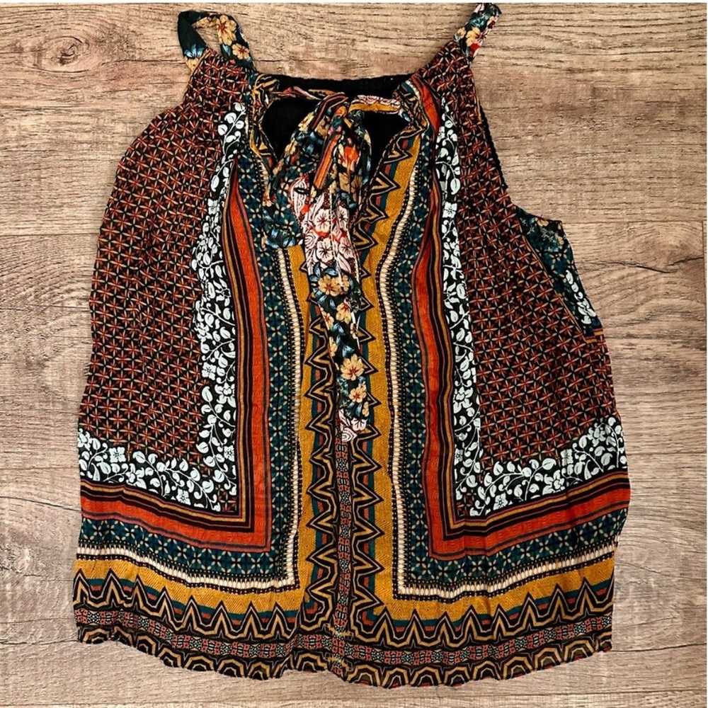 Anthropologie Bhanuni by Jyoti Boho Tie Back Tank… - image 7