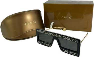 GUCCI★素敵！HOLLYWOOD FOREVER 1095 GUCCI ARIA HOLLYWOOD FOREVER 1095 Black 001 Crystal Star