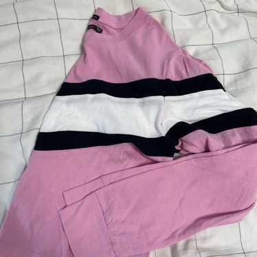 Abercrombie and Fitch pink long sleeve top NWOT