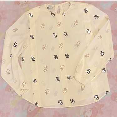 Christian Dior designer Blouse 12 (vintage) - image 1