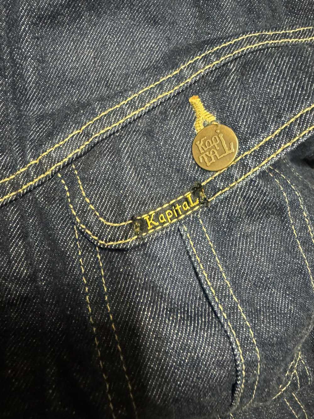 Japanese Brand × Kapital Kapital skeleton denim J… - image 2