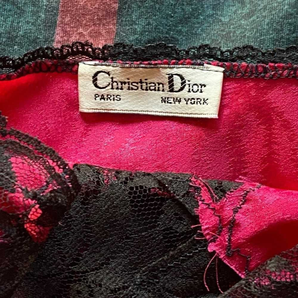 Vintage Christian Dior Camisole Paris New York - image 4