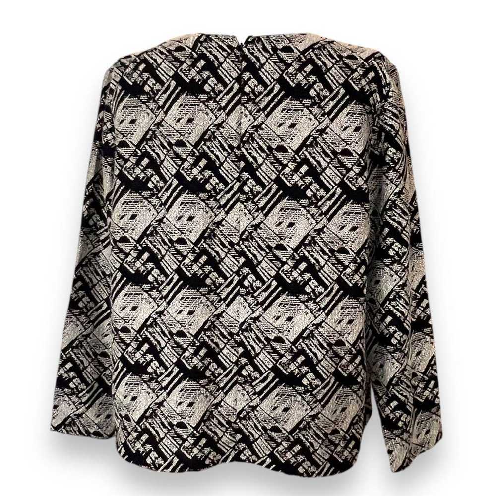 Charles Defifs geometric pattern long-sleeve pull… - image 5