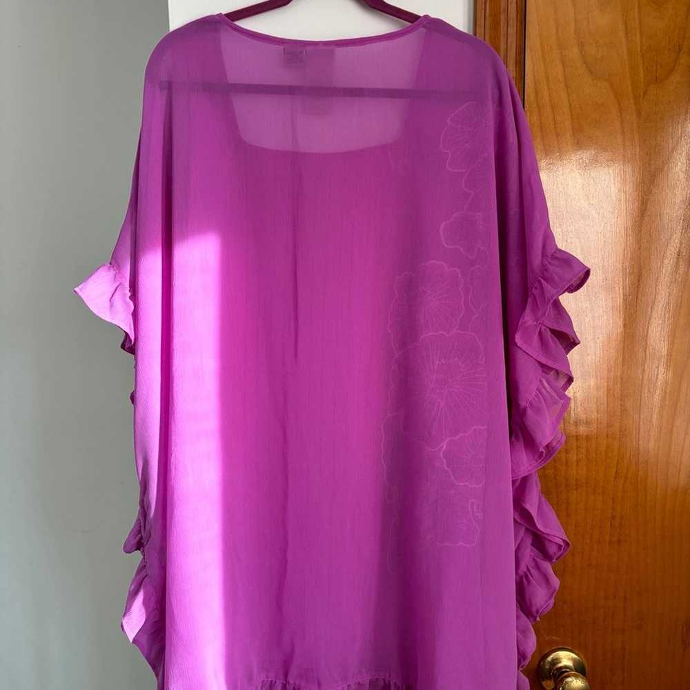 Original Anthony Vintage Purple Tunic, Short Slee… - image 8