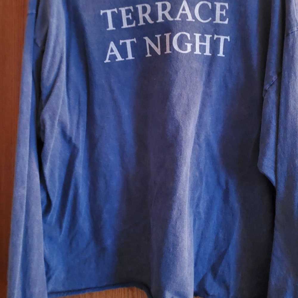 Fifth Sun "CAFE' TERRACE AT NIGHT" Long Sleeve T-… - image 2