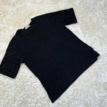 ✨ Lafon 27 ✨ Short-sleeved T-shirt Sparkly Black … - image 1