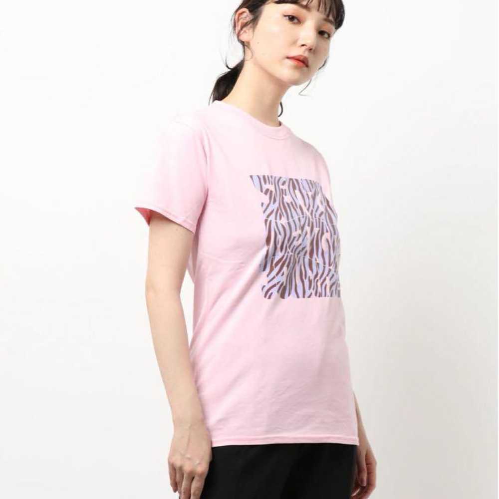 【jouetie】Vintage Zebra Print T-shirt, Logo T-shir… - image 1