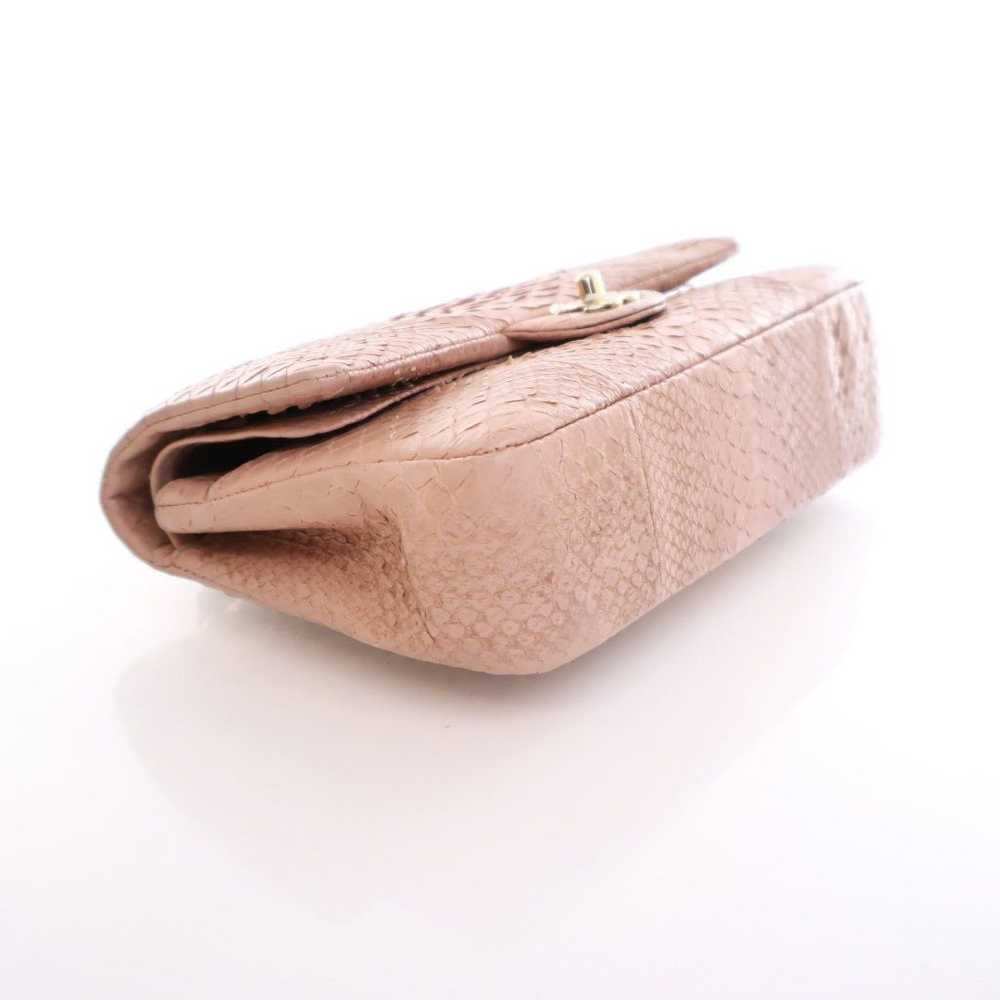 Chanel Chanel Classic Flap Medium Pink Python - image 5