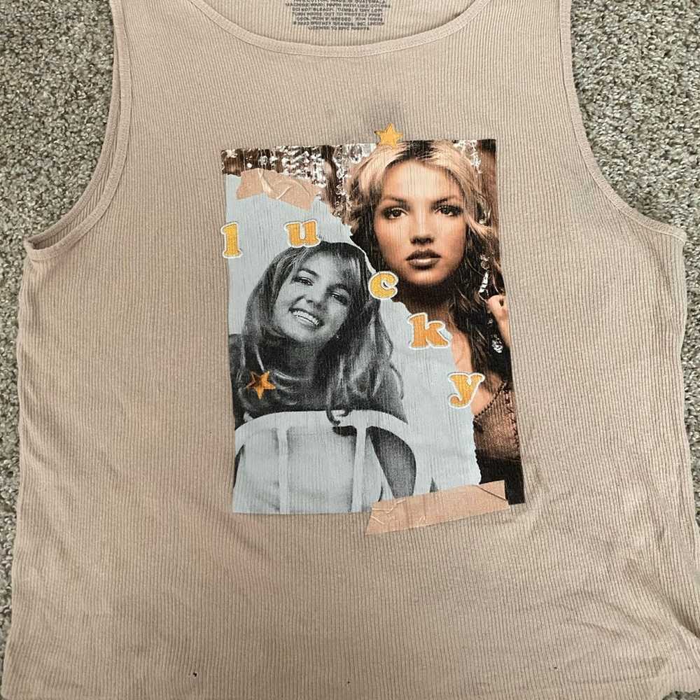 Vintage Brittany Spears Lucky Tank Top - image 1