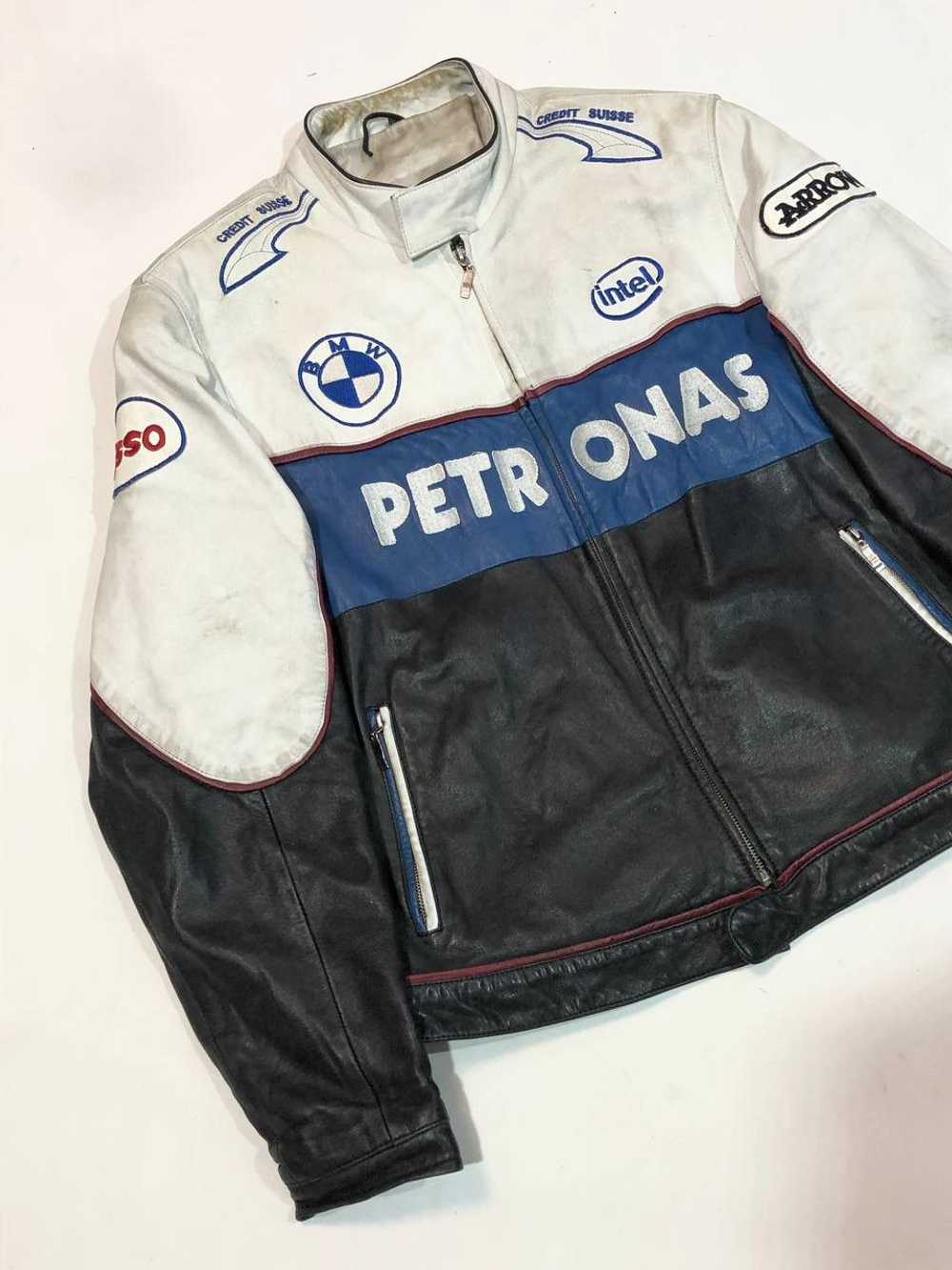 Bmw × Leather Jacket × Racing BMW Petronas Leathe… - image 6