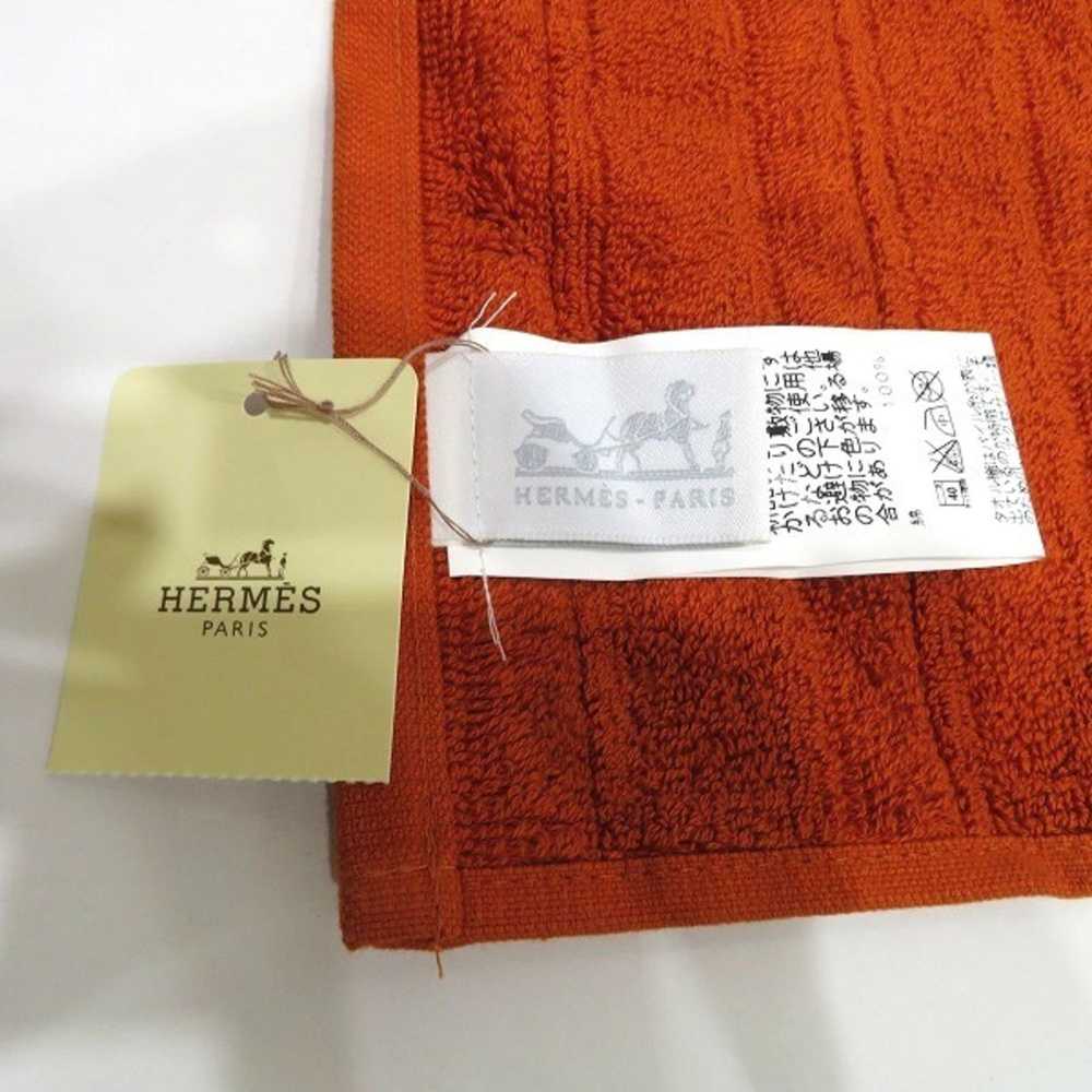 Hermes Hermes Carre Towel Orange Fou Accessories … - image 3