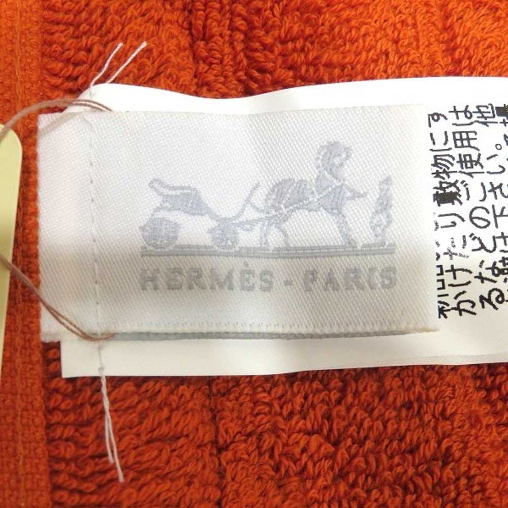 Hermes Hermes Carre Towel Orange Fou Accessories … - image 4