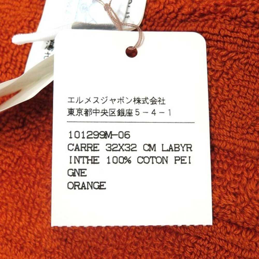 Hermes Hermes Carre Towel Orange Fou Accessories … - image 5