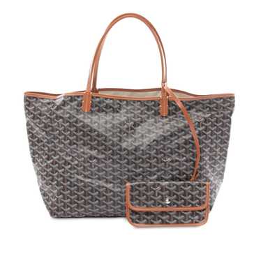 Black Goyard Goyardine Saint Louis GM Tote Bag - image 1