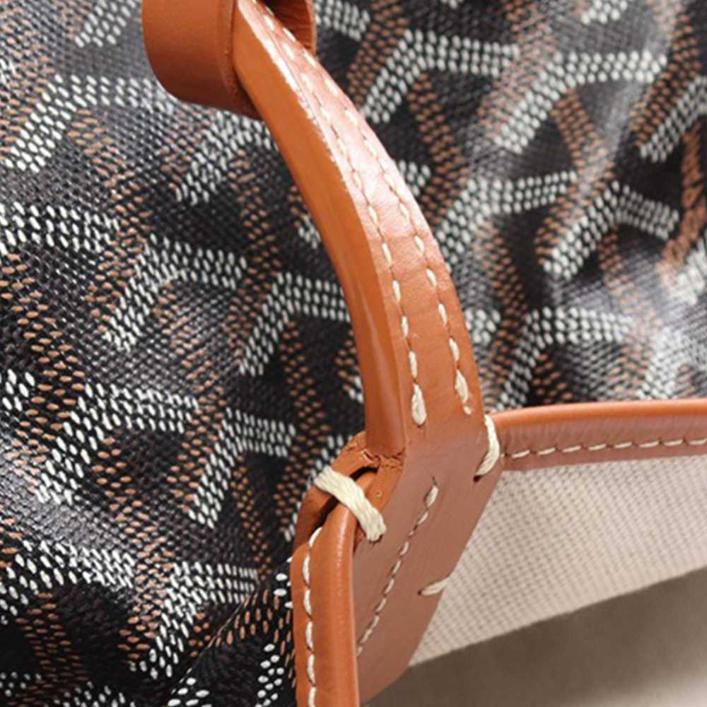 Black Goyard Goyardine Saint Louis GM Tote Bag - image 6