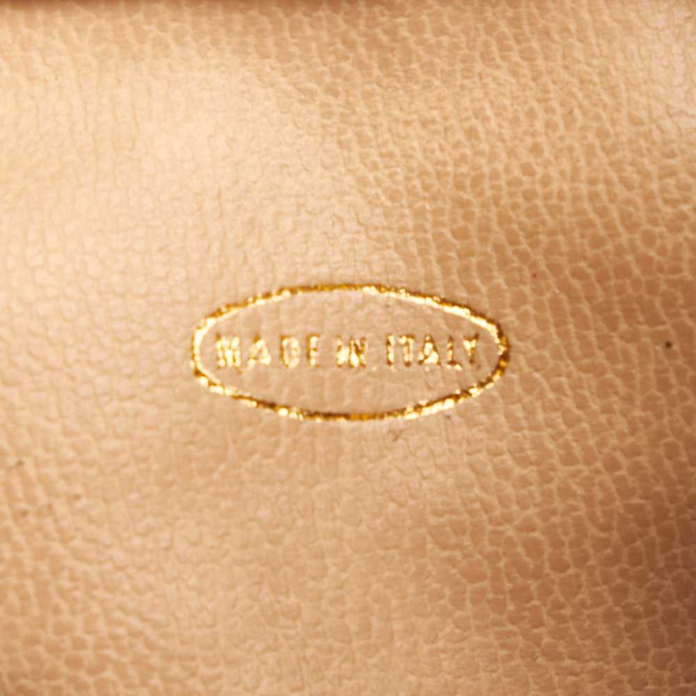 Gold Chanel Brocade Bucket Bag - image 9