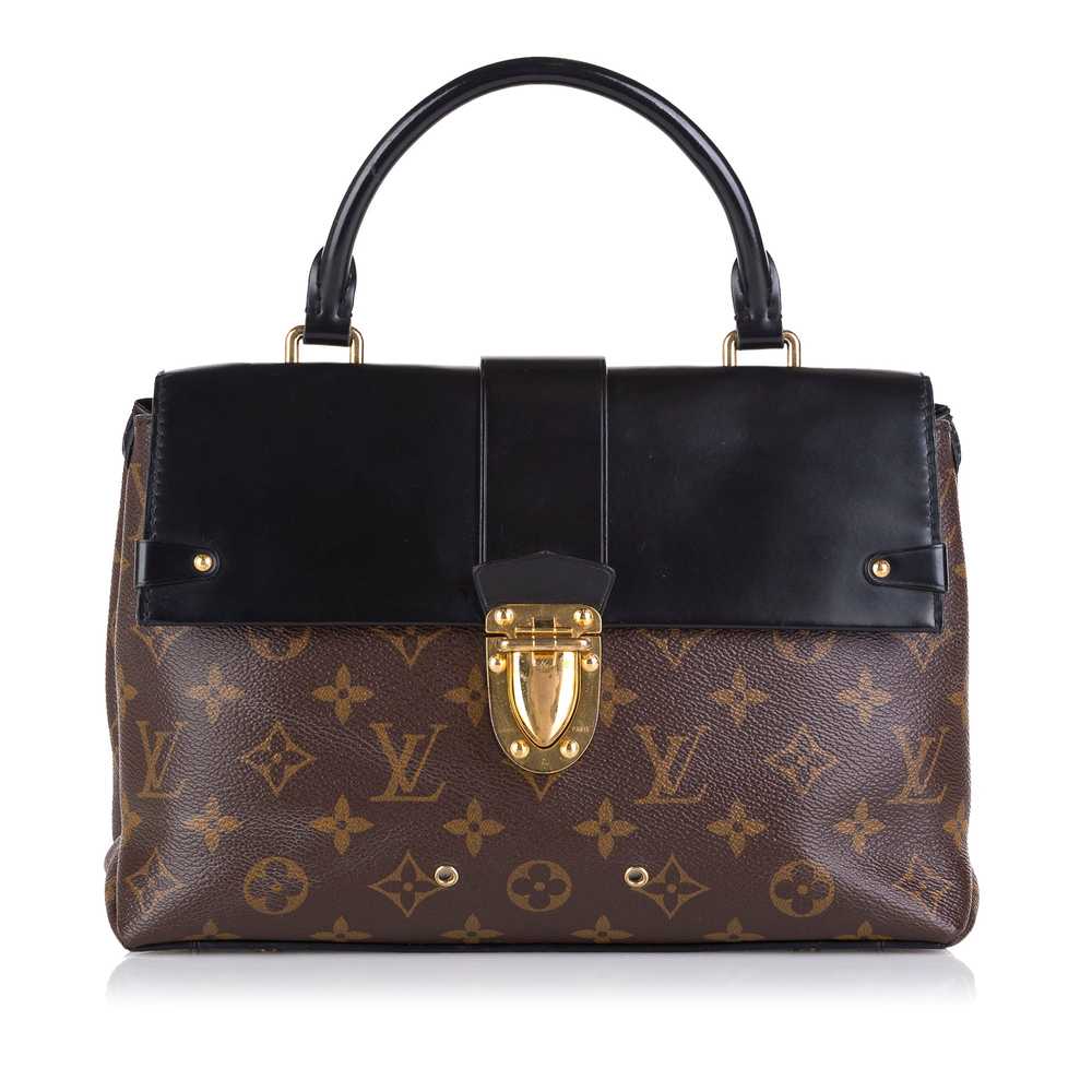 Brown Louis Vuitton Monogram One Handle Flap Satc… - image 1