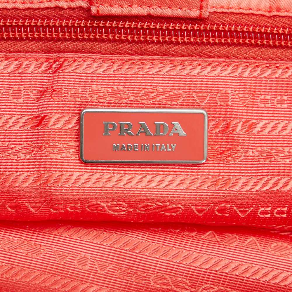 Orange Prada Tessuto Satchel - image 6