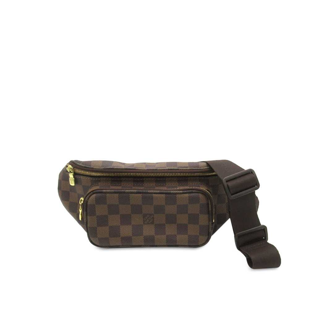 Brown Louis Vuitton Damier Ebene Melville Belt Bag - image 1