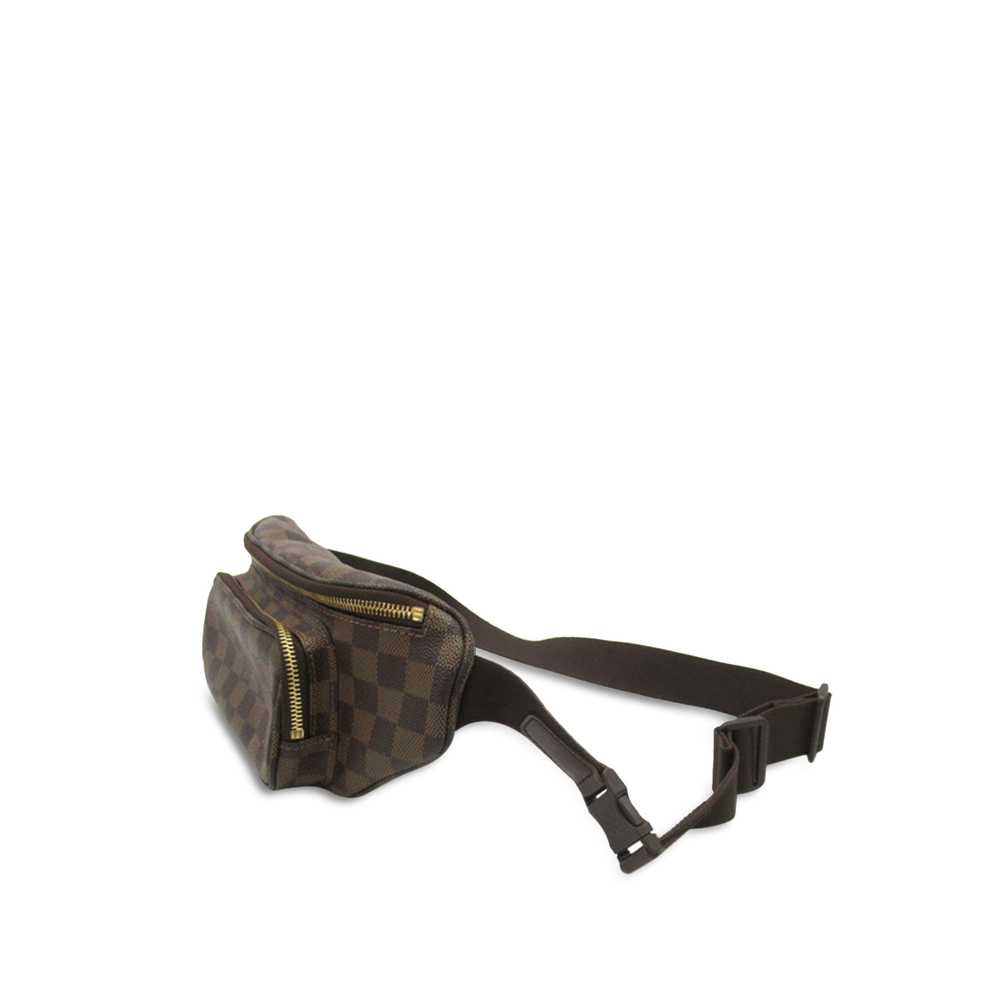 Brown Louis Vuitton Damier Ebene Melville Belt Bag - image 2