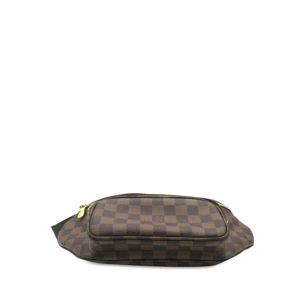 Brown Louis Vuitton Damier Ebene Melville Belt Bag - image 4