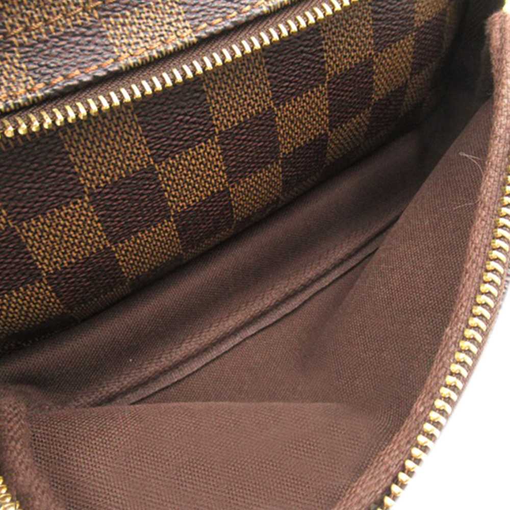 Brown Louis Vuitton Damier Ebene Melville Belt Bag - image 6