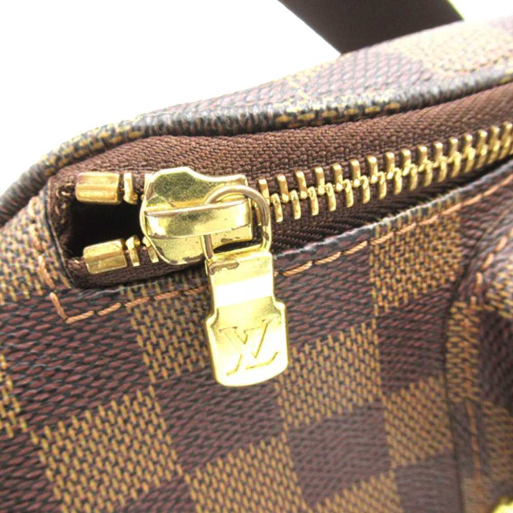 Brown Louis Vuitton Damier Ebene Melville Belt Bag - image 9