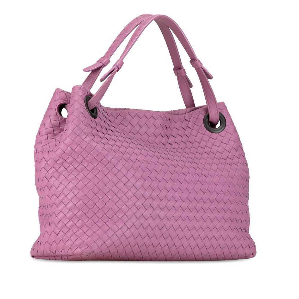 Pink Bottega Veneta Intrecciato Bella Tote - image 2