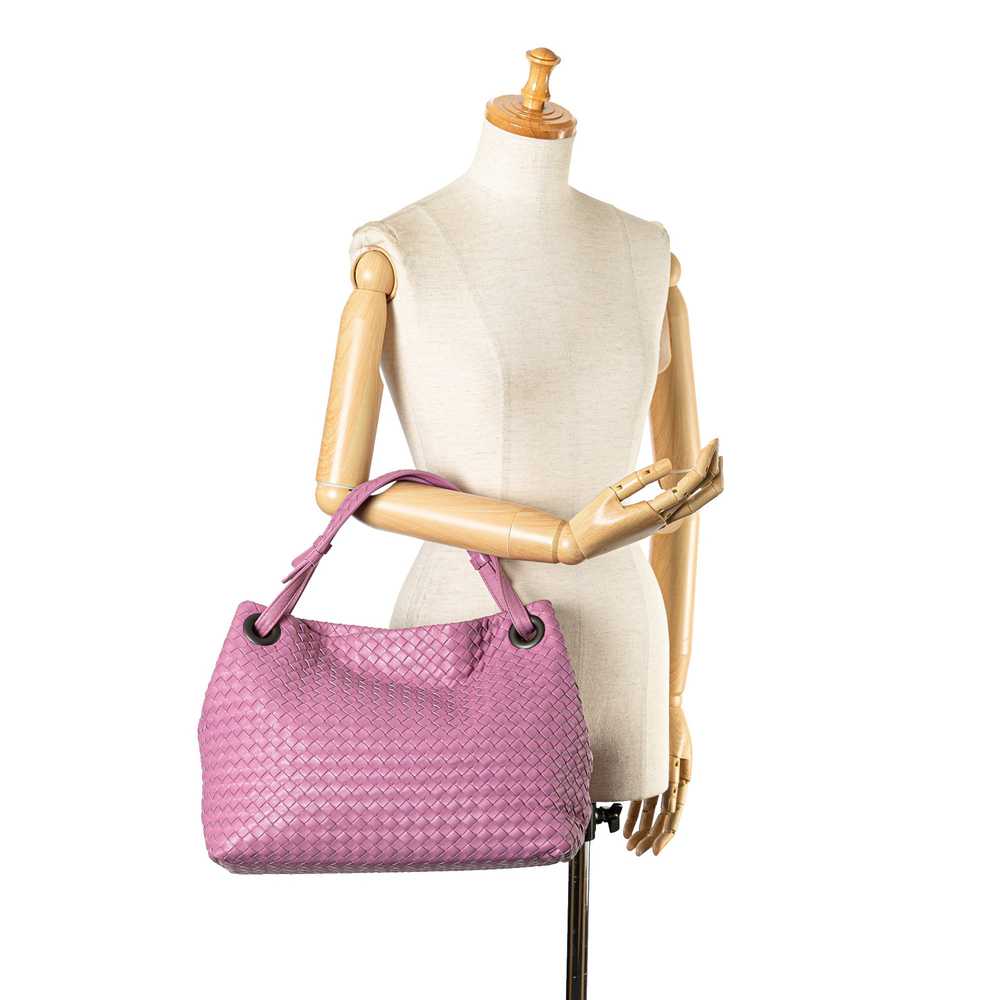 Pink Bottega Veneta Intrecciato Bella Tote - image 9