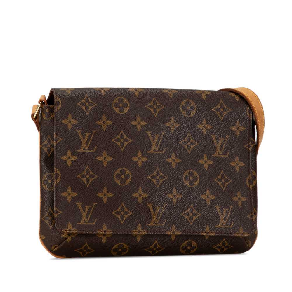 Brown Louis Vuitton Monogram Musette Tango Short … - image 2