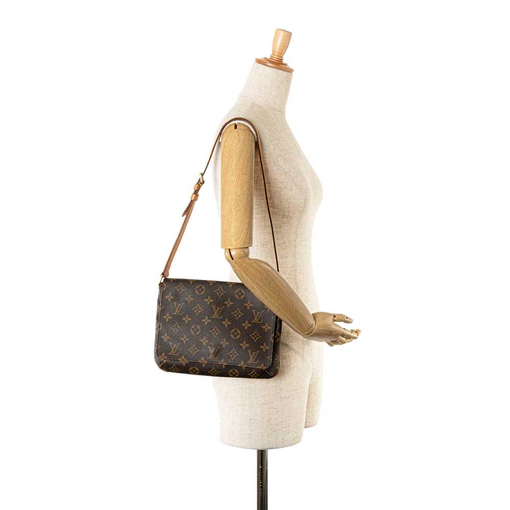 Brown Louis Vuitton Monogram Musette Tango Short … - image 8