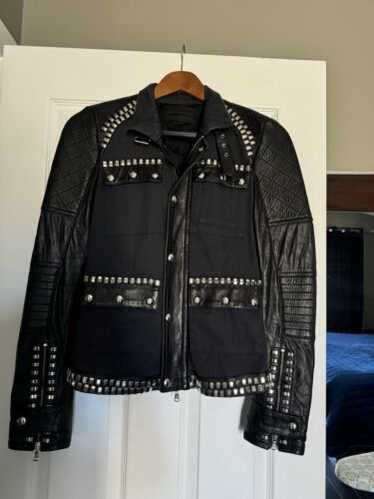 ケイスケDIESEL BLACK GOLD ジャケット Diesel Black Gold Diesel Black Gold Leather Biker Jacket