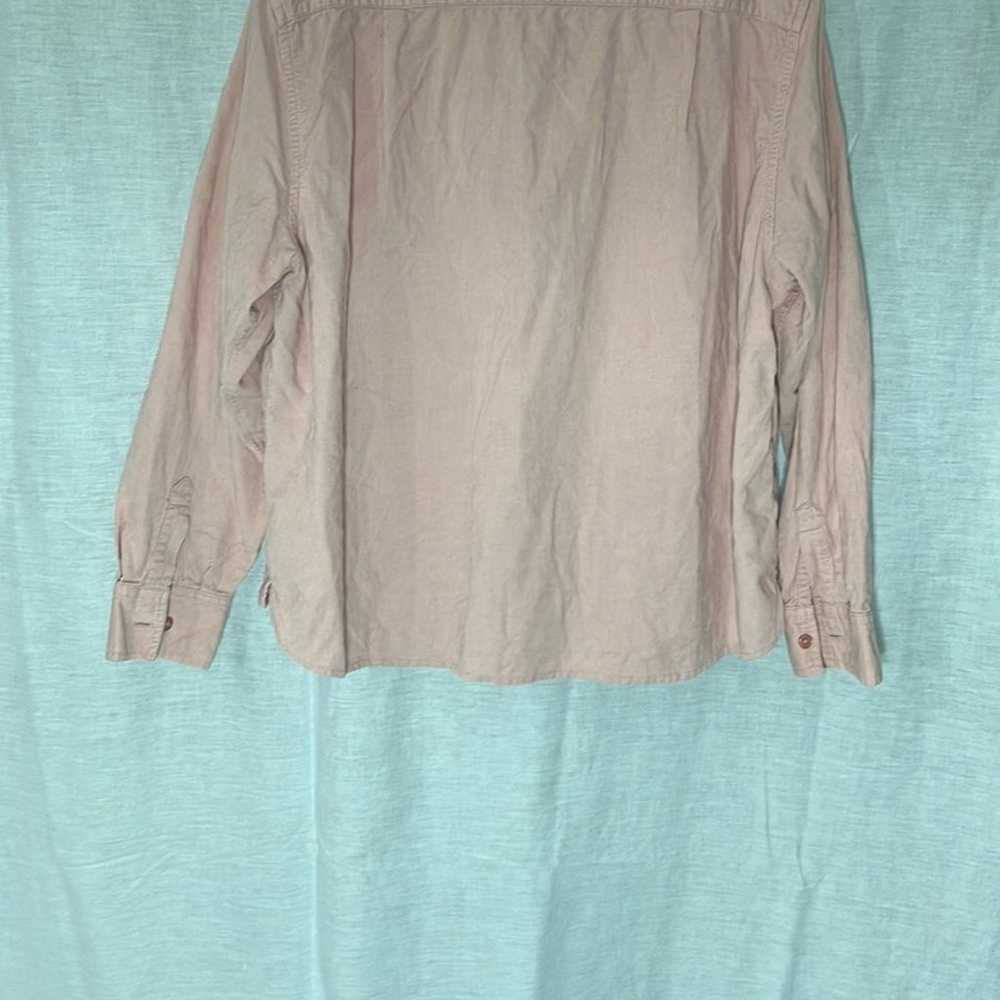 Vintage Lee Pink Corduroy Button Down - image 6