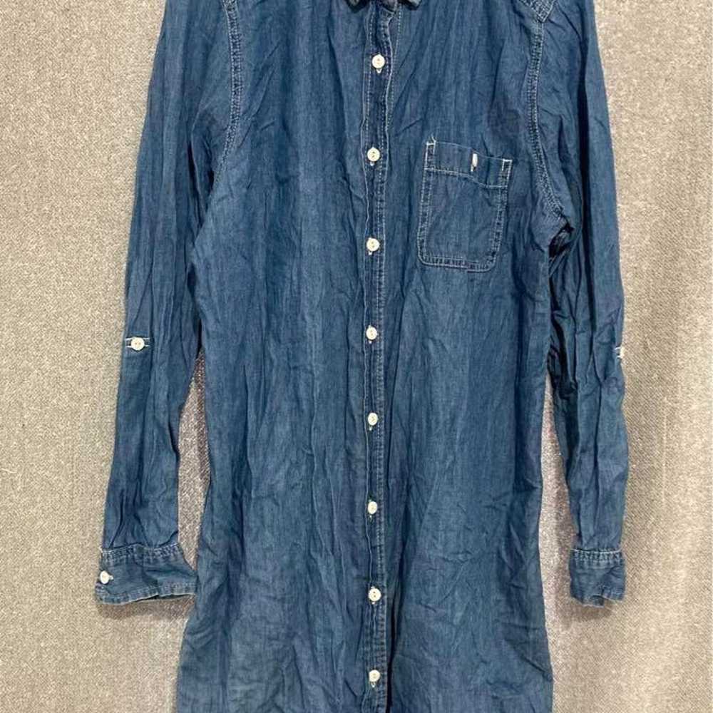 Excellent item✦Pipue de Pique Denim Long Shirt On… - image 2