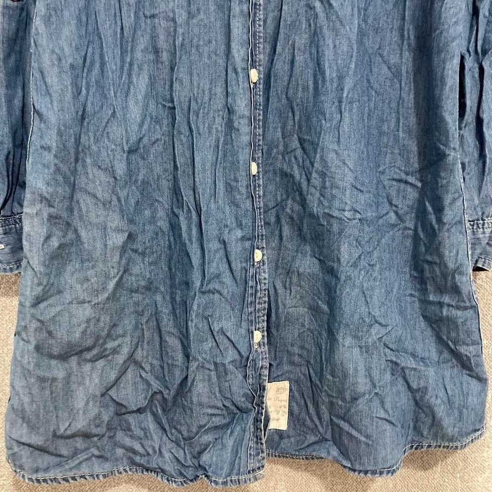 Excellent item✦Pipue de Pique Denim Long Shirt On… - image 8