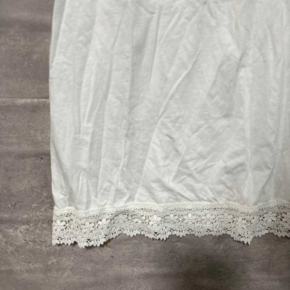 Samansa Mos2 sleeveless cutsew white lace. - image 8