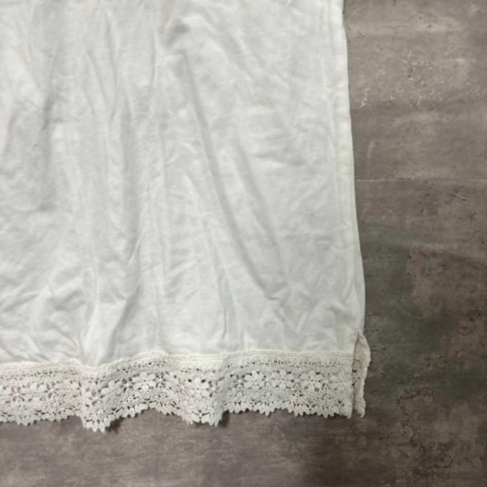 Samansa Mos2 sleeveless cutsew white lace. - image 9