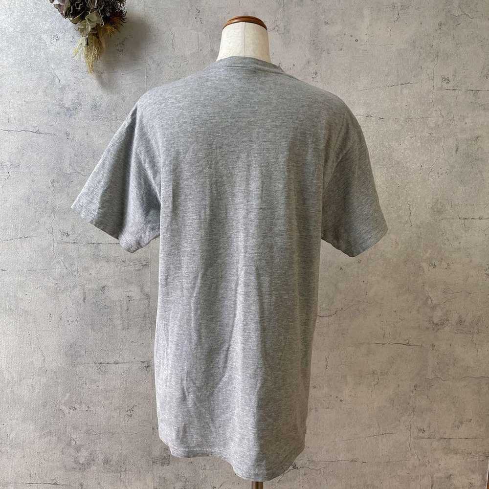 Short-sleeve T-shirt, crew neck, cut-and-sew, gra… - image 3