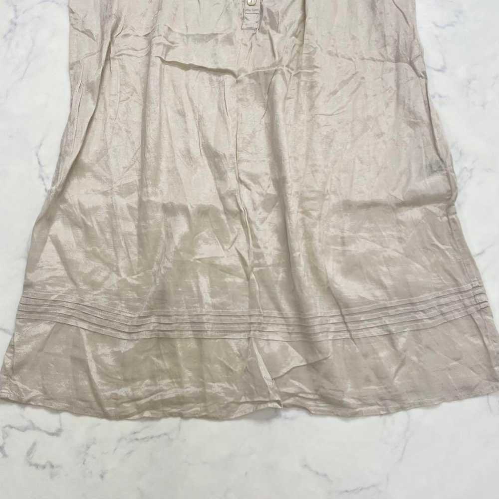 *Deux* Nice Crap* Tunic Sleeveless Frill Neck Glo… - image 6