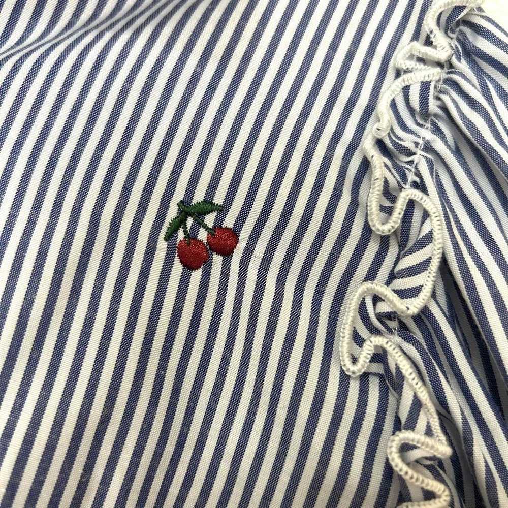 【Olive des Olive】FREE Shirt Blouse Stripe Balloon… - image 8