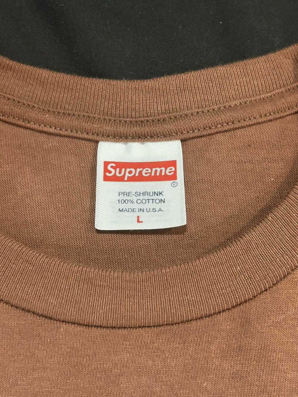 Supreme Supreme Trash Tee Brown - image 3