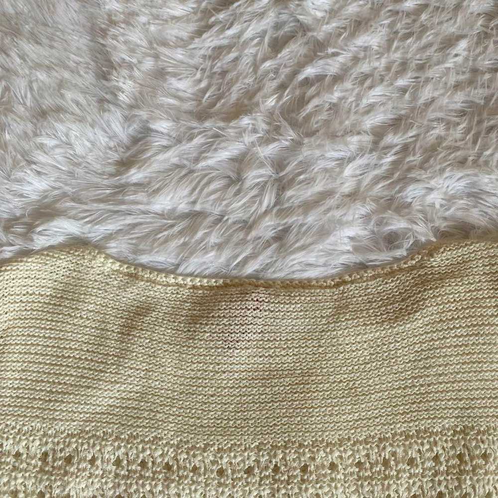 【ELLE】Elle Knit Beige Size M - image 10