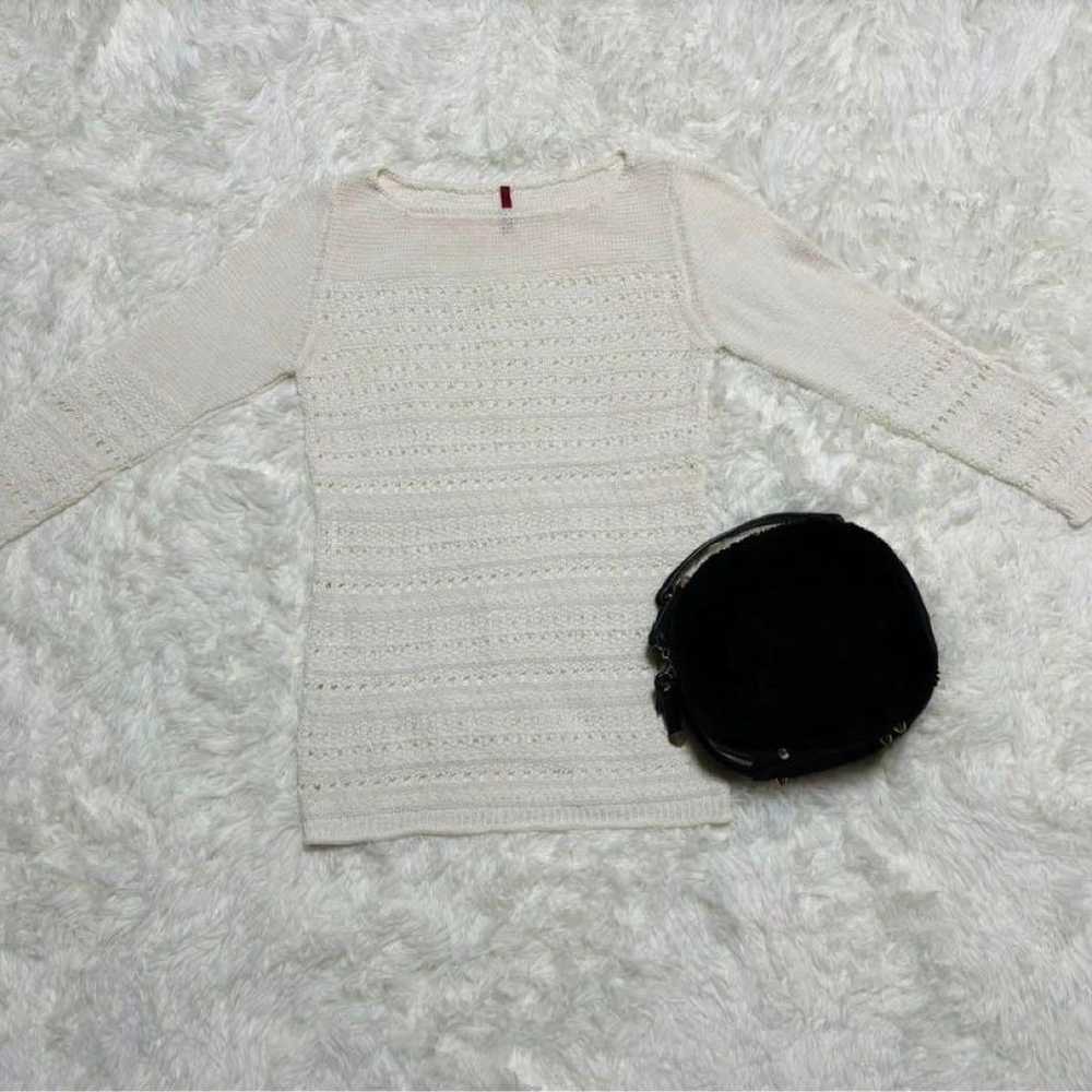 【ELLE】Elle Knit Beige Size M - image 3